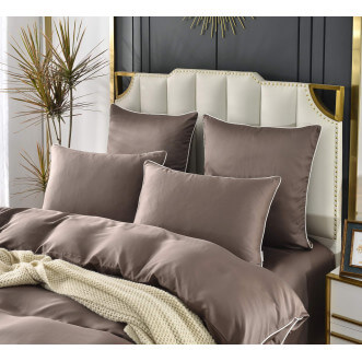 Постельное белье евро тенсел Sofi de Marko Andre Шоколад описание