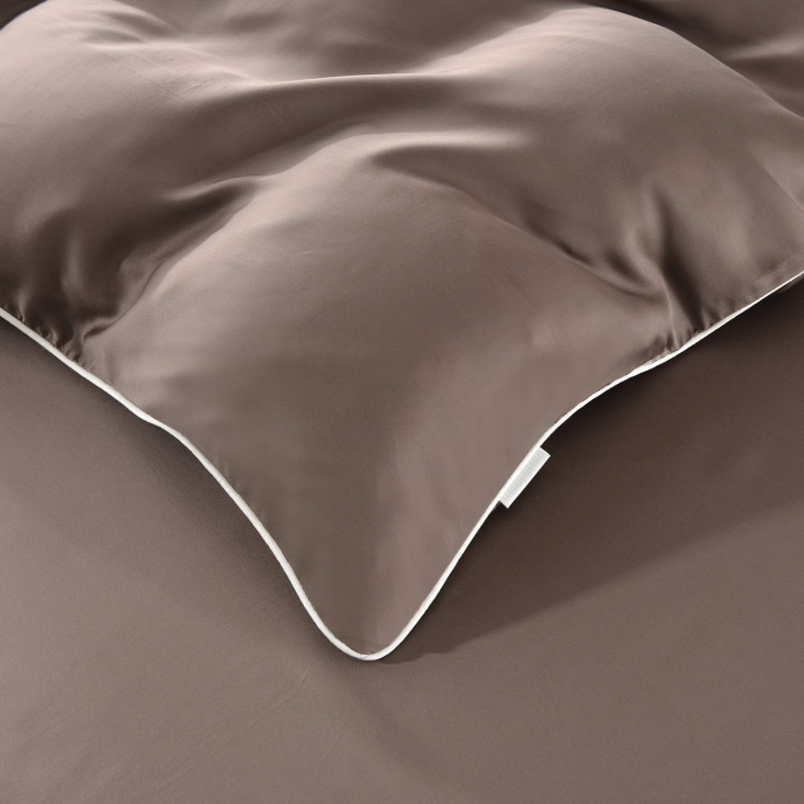 Постельное белье евро тенсел Sofi de Marko Andre Шоколад