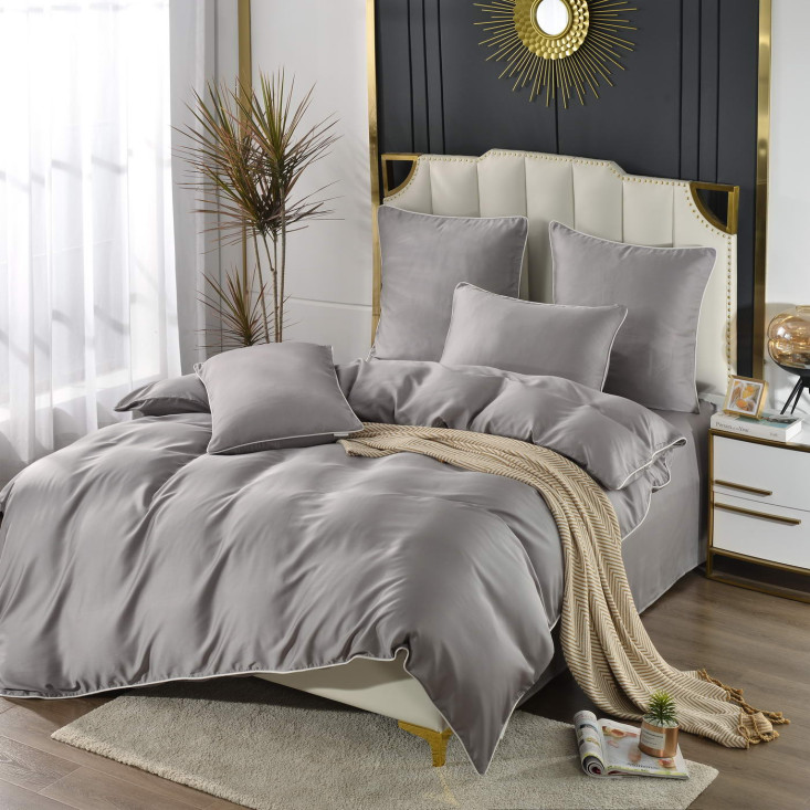 Постельное белье евро тенсел Sofi de Marko Andre Графит