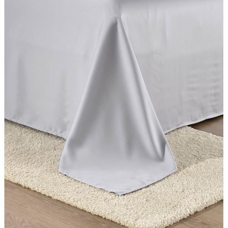 Постельное белье евро тенсел Sofi de Marko Andre Серебро