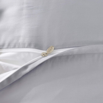 Постельное белье евро тенсел Sofi de Marko Andre Серебро - купить по низким ценам