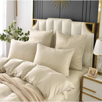 Постельное белье евро тенсел Sofi de Marko Andre Экрю описание