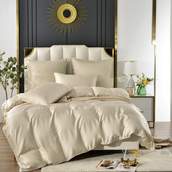 Постельное белье евро тенсел Sofi de Marko Andre Экрю