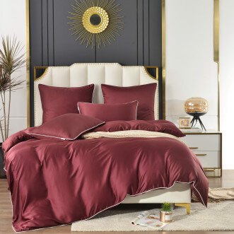 Постельное белье семейное тенсел Sofi de Marko Andre Рубин