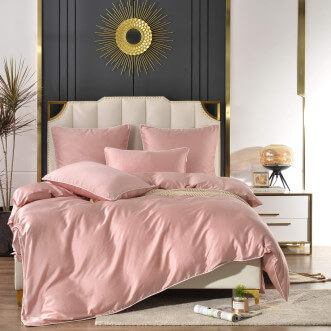 Постельное белье семейное тенсел Sofi de Marko Andre Чайная роза