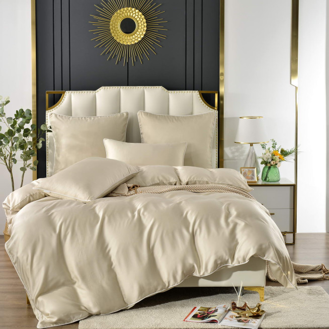 Постельное белье семейное тенсел Sofi de Marko Andre Экрю