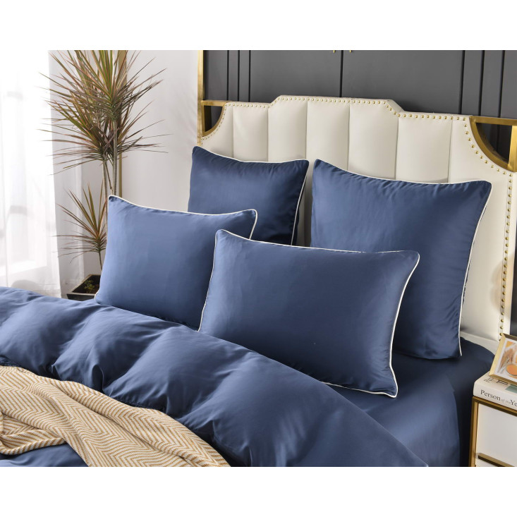 Постельное белье семейное тенсел Sofi de Marko Andre Сапфир