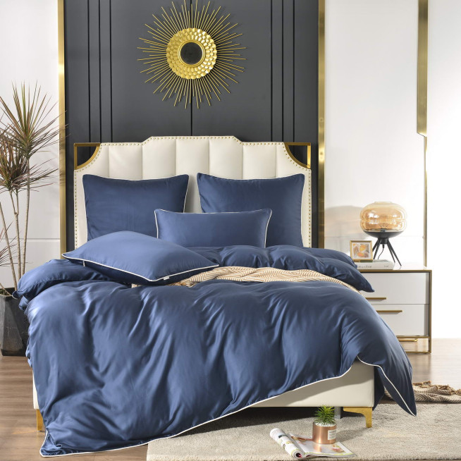 Постельное белье семейное тенсел Sofi de Marko Andre Сапфир