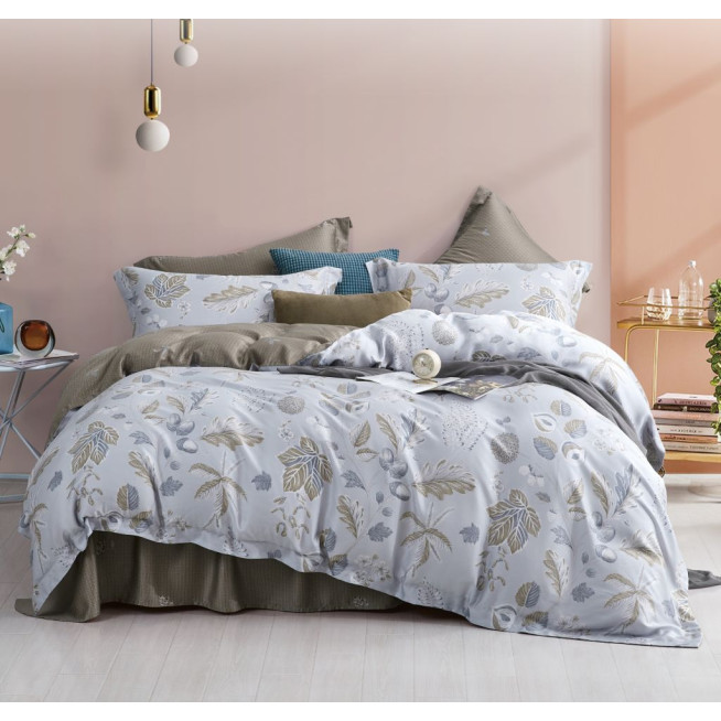 Постельное белье евро тенсел Asabella Куинжи