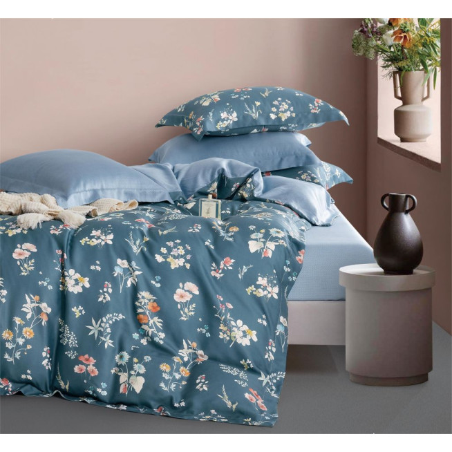 Постельное белье семейное тенсел Asabella Морской бриз