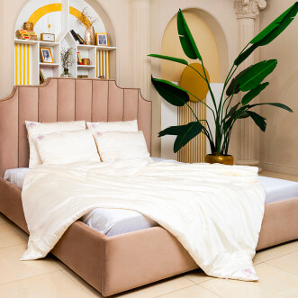 Одеяло шелковое евро 200х220 всесезонное German Grass Great Silk Grass