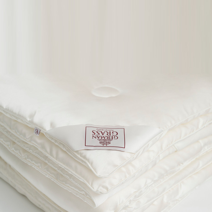 Одеяло шелковое евро 200х200 всесезонное German Grass Great Silk Grass