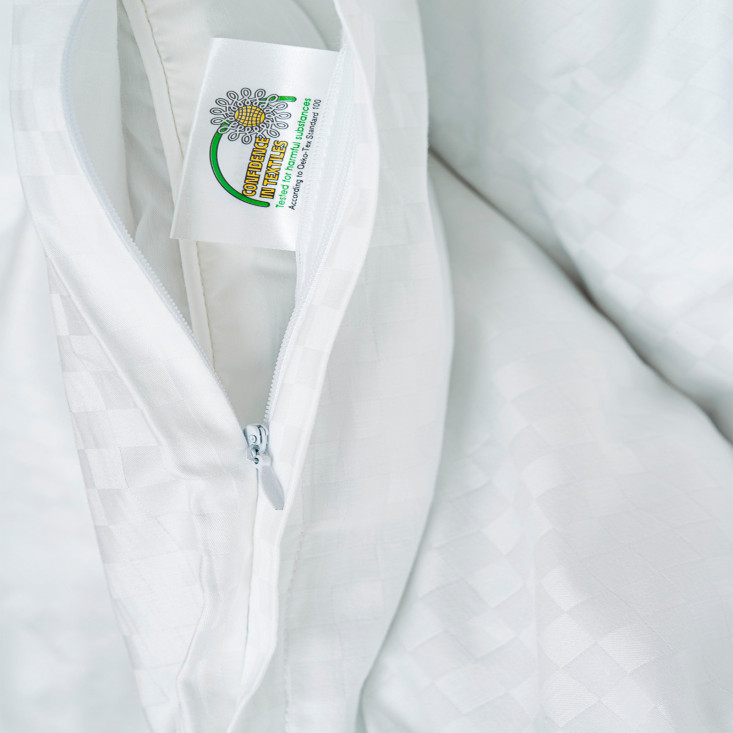 Постельное белье евро мако сатин люкс Chess Palette Grass German Grass