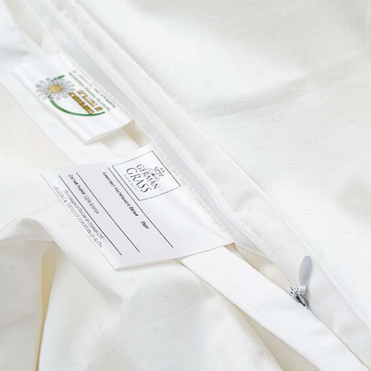 Постельное белье евро мако сатин люкс Grain Palette Grass German Grass