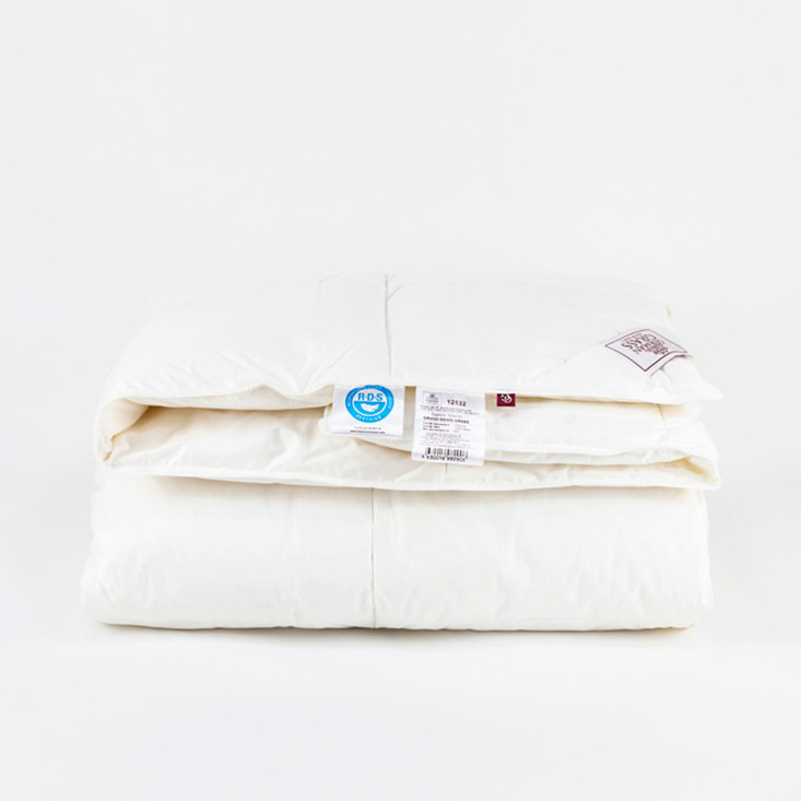 Одеяло евро 200х200 двойное зима/лето на кнопках Grand Down German Grass