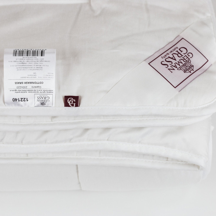 Одеяло всесезонное 1/5 спальное 155х215 Cottonwash German Grass