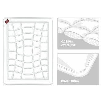 Одеяло всесезонное 1,5 спальное 155х215 German Grass Хлопок (Cottonwash) в интернет магазине Люкс Постель