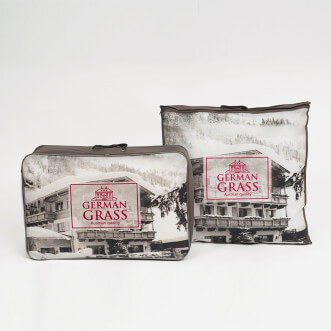 Одеяло всесезонное евро 200х220 German Grass Хлопок (Cottonwash) в интернет магазине Люкс Постель