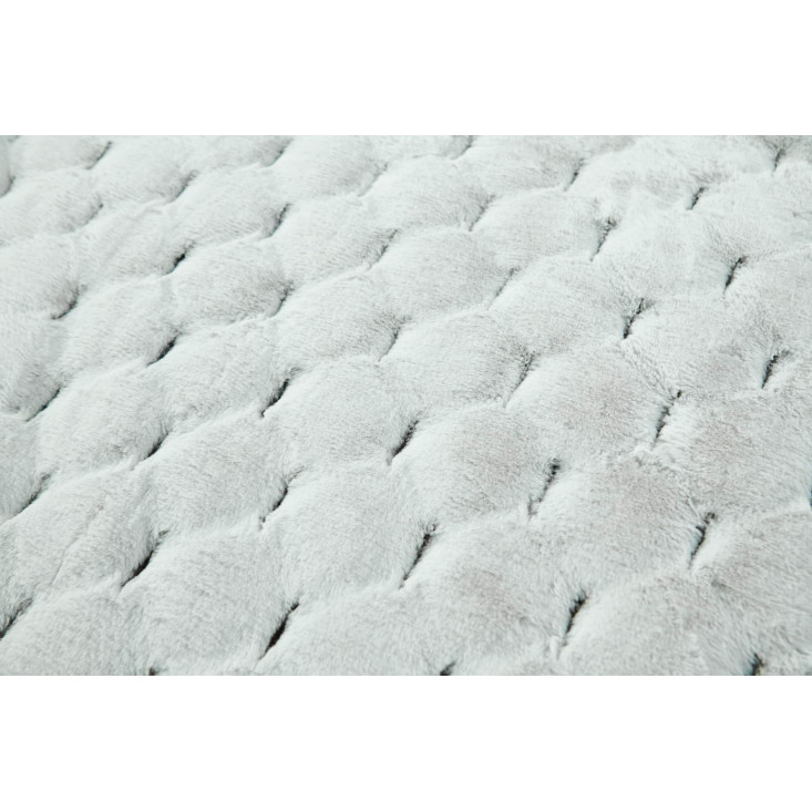 Плед искусственный мех Sofi De Marko Адриана серый