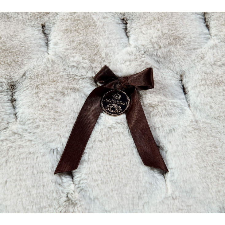 Плед искусственный мех Sofi De Marko Адриана экрю