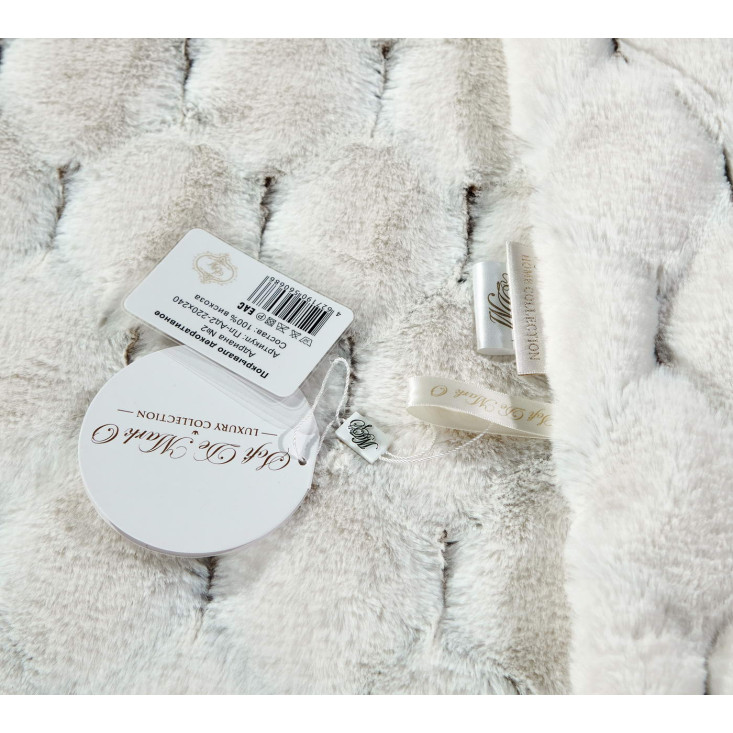 Плед искусственный мех Sofi De Marko Адриана экрю