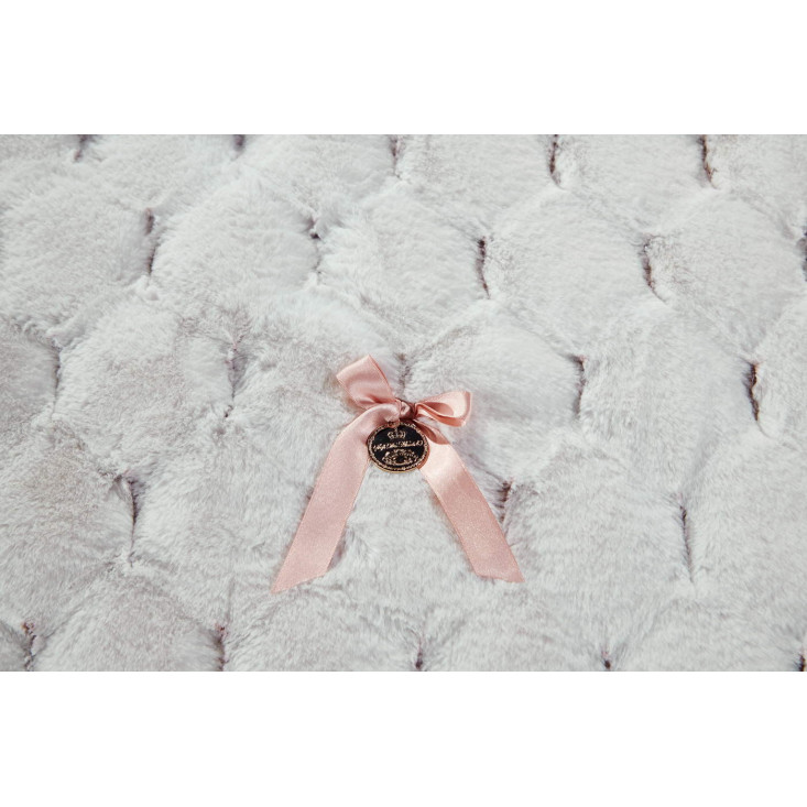 Плед искусственный мех Sofi De Marko Адриана молочный