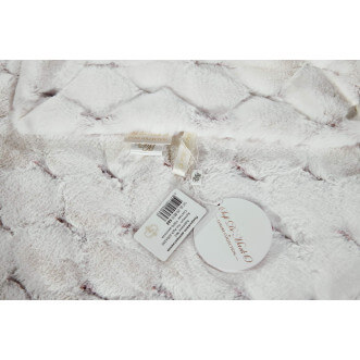 Плед искусственный мех Sofi De Marko Адриана молочный - купить по низким ценам в Lux-Postel.com