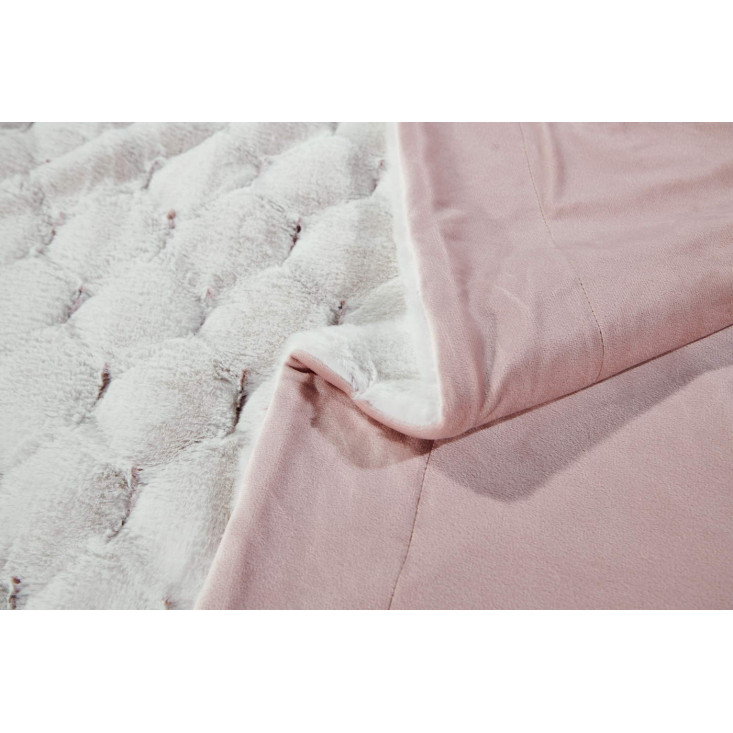 Плед искусственный мех Sofi De Marko Адриана молочный