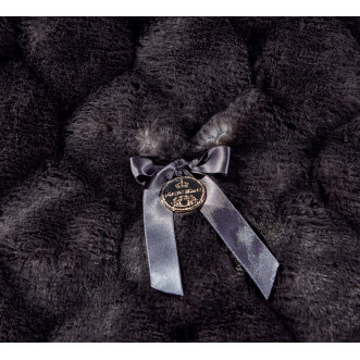 Плед искусственный мех Sofi De Marko Адриана черный фото