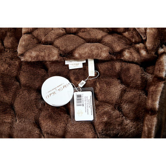 Плед искусственный мех Sofi De Marko Адриана коричневый отзывы