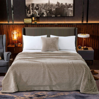 Плед искусственный мех Sofi De Marko Аврил беж - купить по низким ценам в Lux-Postel.com