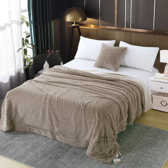 Плед искусственный мех Sofi De Marko Аврил беж - купить по низким ценам в Lux-Postel.com