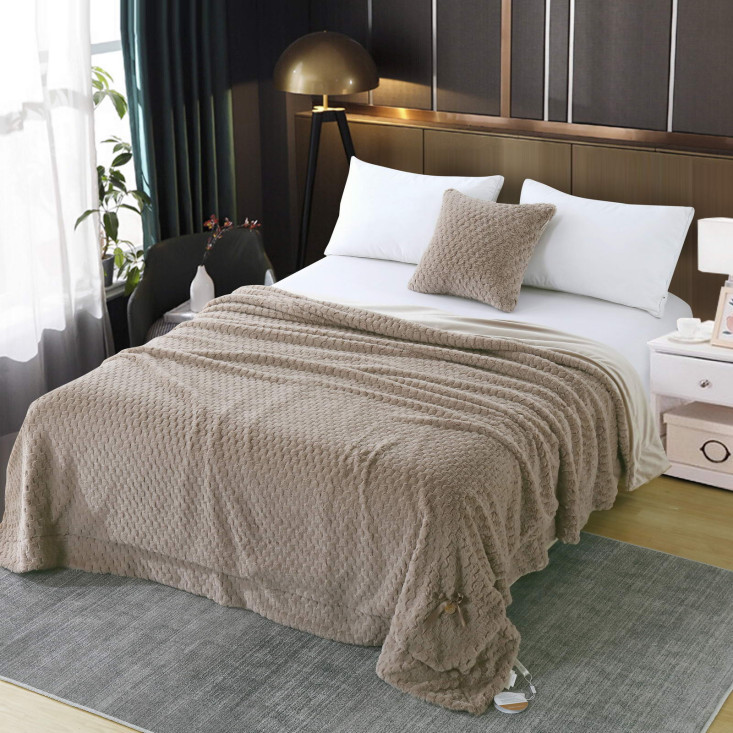 Плед искусственный мех Sofi De Marko Аврил беж