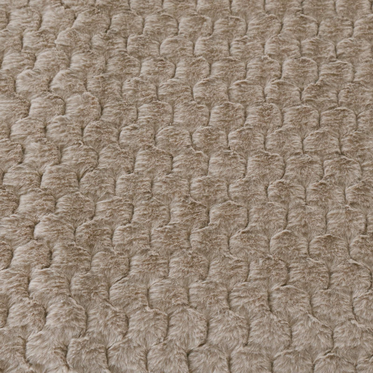 Плед искусственный мех Sofi De Marko Аврил беж