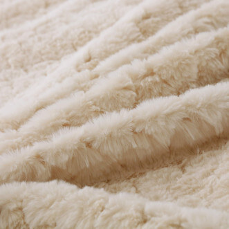 Плед искусственный мех Sofi De Marko Аврил крем - купить по низким ценам в Lux-Postel.com