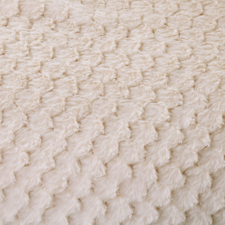 Плед искусственный мех Sofi De Marko Аврил крем