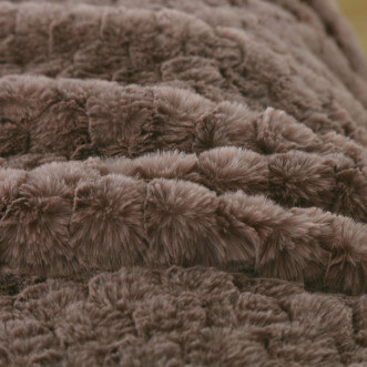 Плед искусственный мех Sofi De Marko Аврил мокко описание