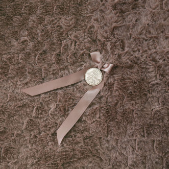 Плед искусственный мех Sofi De Marko Аврил мокко - купить по низким ценам в Lux-Postel.com