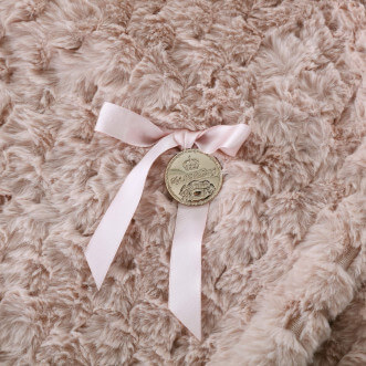 Плед искусственный мех Sofi De Marko Аврил пудра - купить по низким ценам в Lux-Postel.com