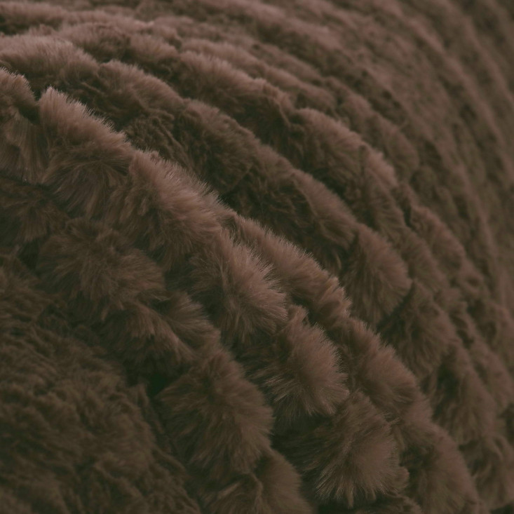 Плед искусственный мех Sofi De Marko Аврил шоколад