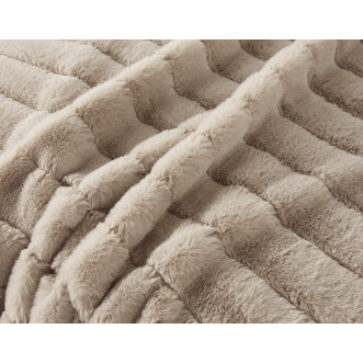 Плед искусственный мех Sofi De Marko Анабель беж фото