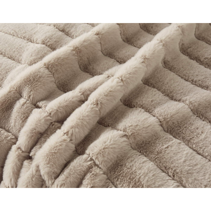 Плед искусственный мех Sofi De Marko Анабель беж