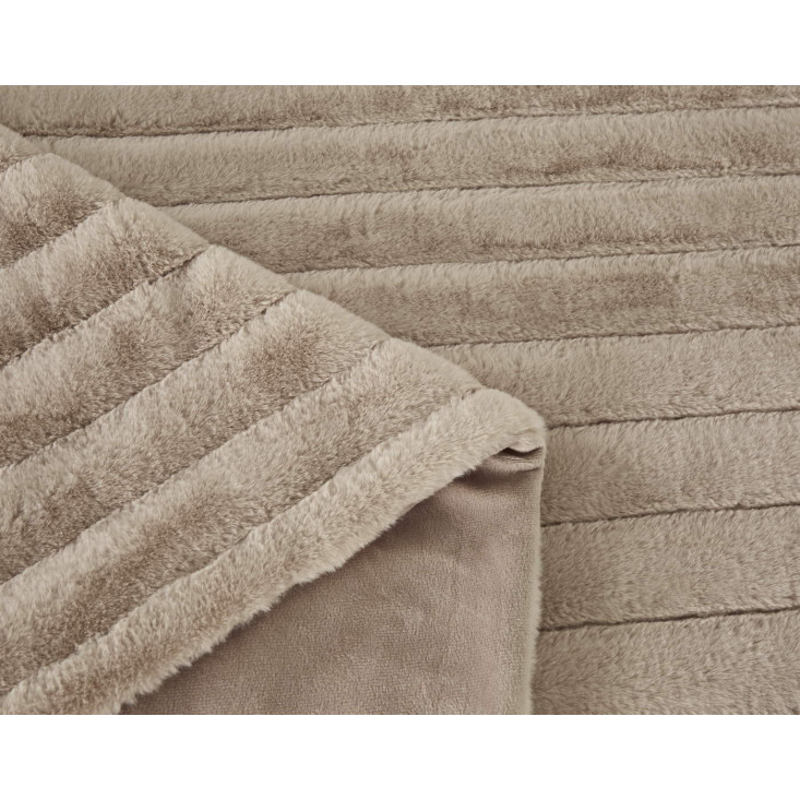 Плед искусственный мех Sofi De Marko Анабель беж