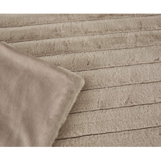 Плед искусственный мех Sofi De Marko Анабель беж - купить по низким ценам в Lux-Postel.com