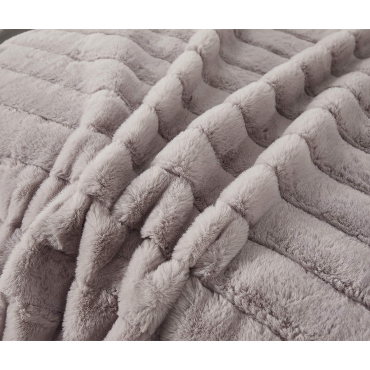 Плед искусственный мех Sofi De Marko Анабель лиловый