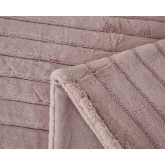 Плед искусственный мех Sofi De Marko Анабель пепельная роза отзывы