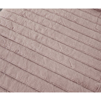 Плед искусственный мех Sofi De Marko Анабель пепельная роза - купить по низким ценам в Lux-Postel.com