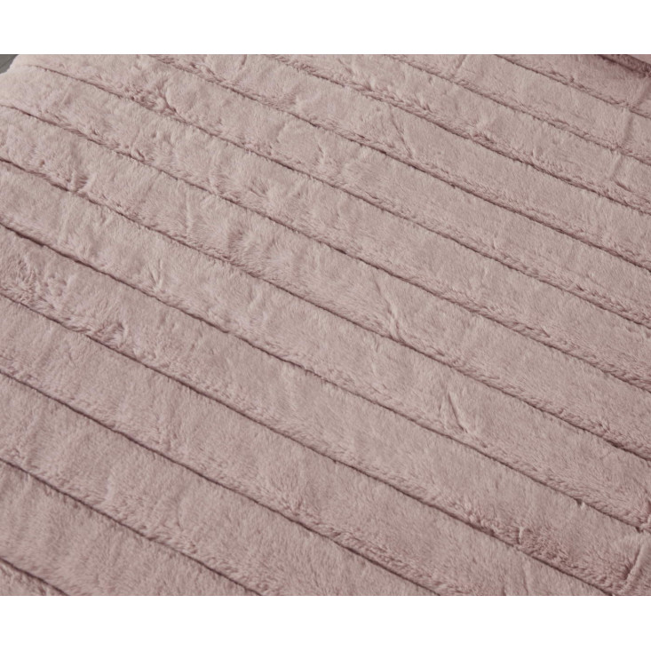 Плед искусственный мех Sofi De Marko Анабель пепельная роза