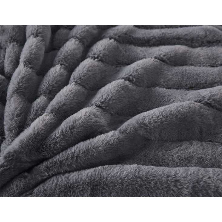 Плед искусственный мех Sofi De Marko Анабель стоун