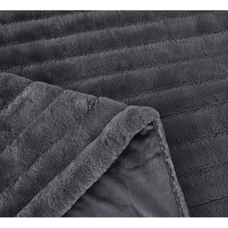 Плед искусственный мех Sofi De Marko Анабель стоун